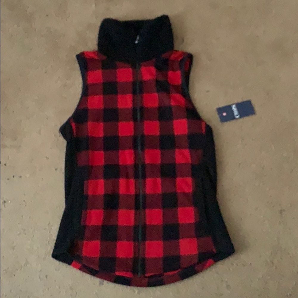 Red fleece